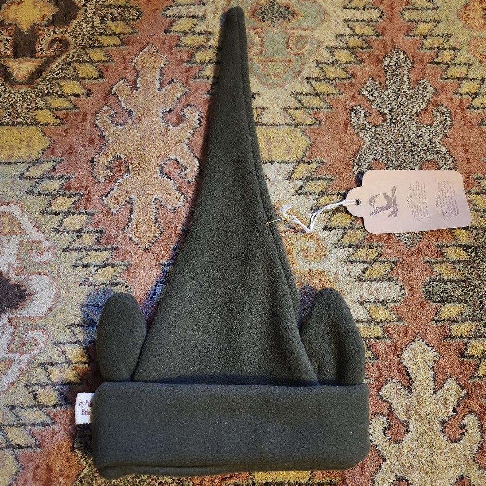 Holiday Fleece elf beanie hat